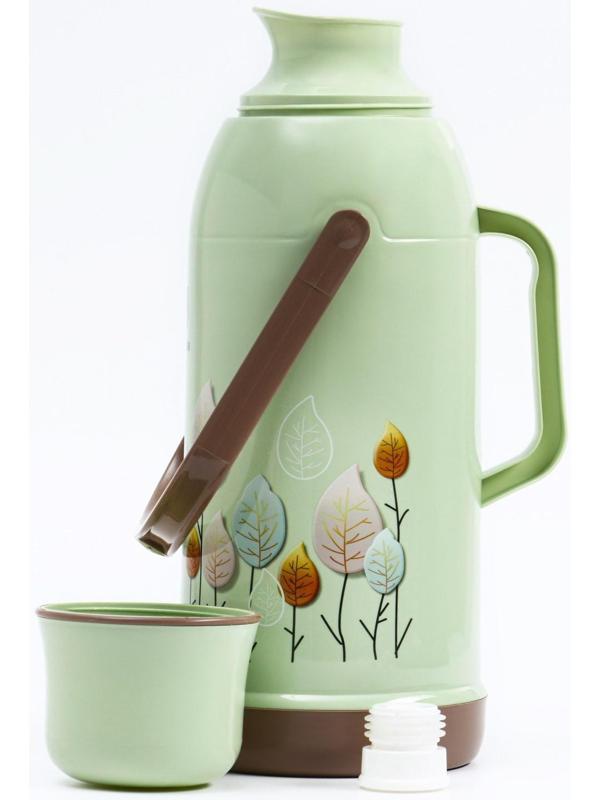 Термос со стеклянной колбой, 3.2 л, сохраняет тепло 36 ч , микс