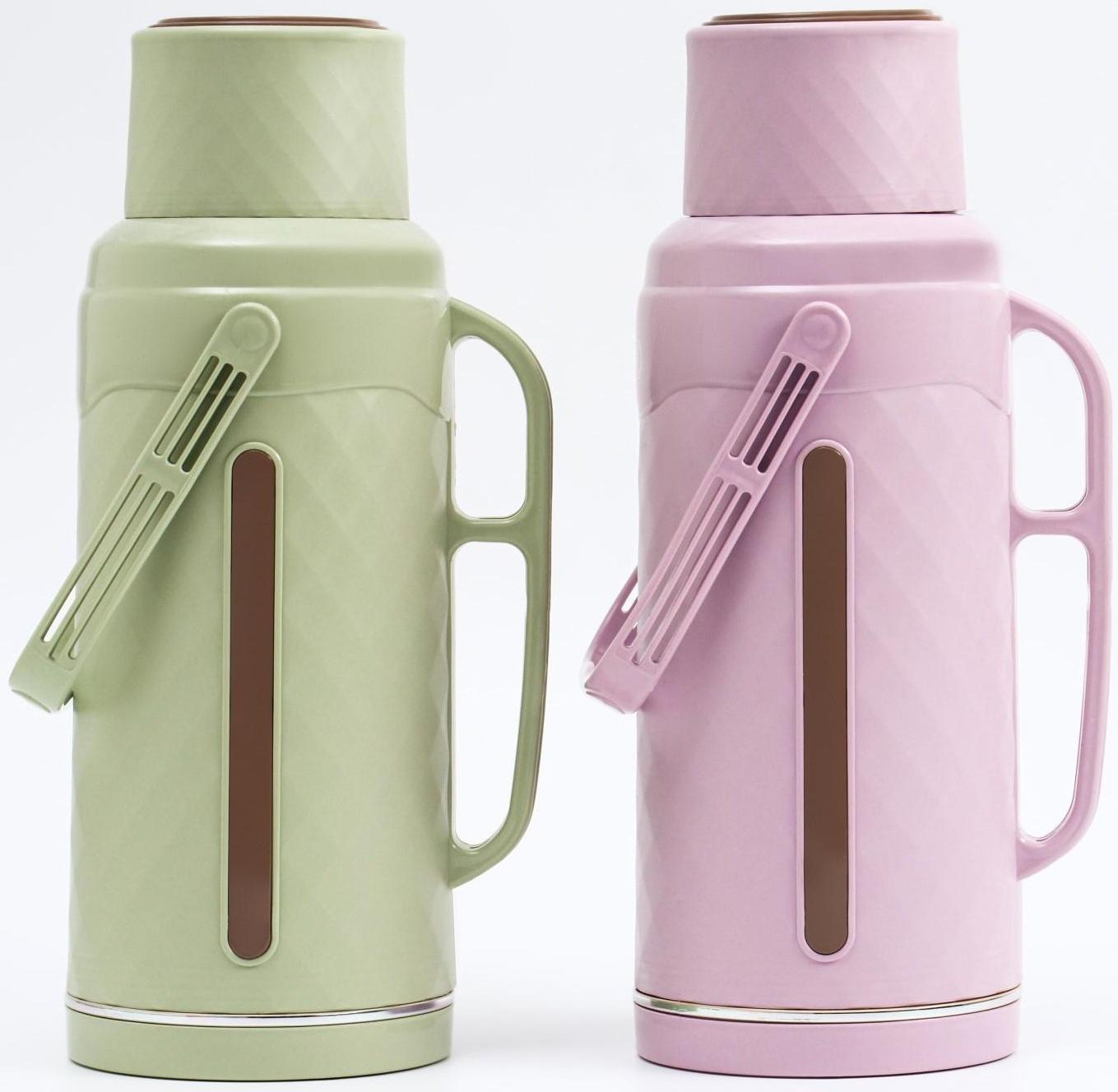 Термос со стеклянной колбой, 3.2 л, сохраняет тепло 36 ч , микс