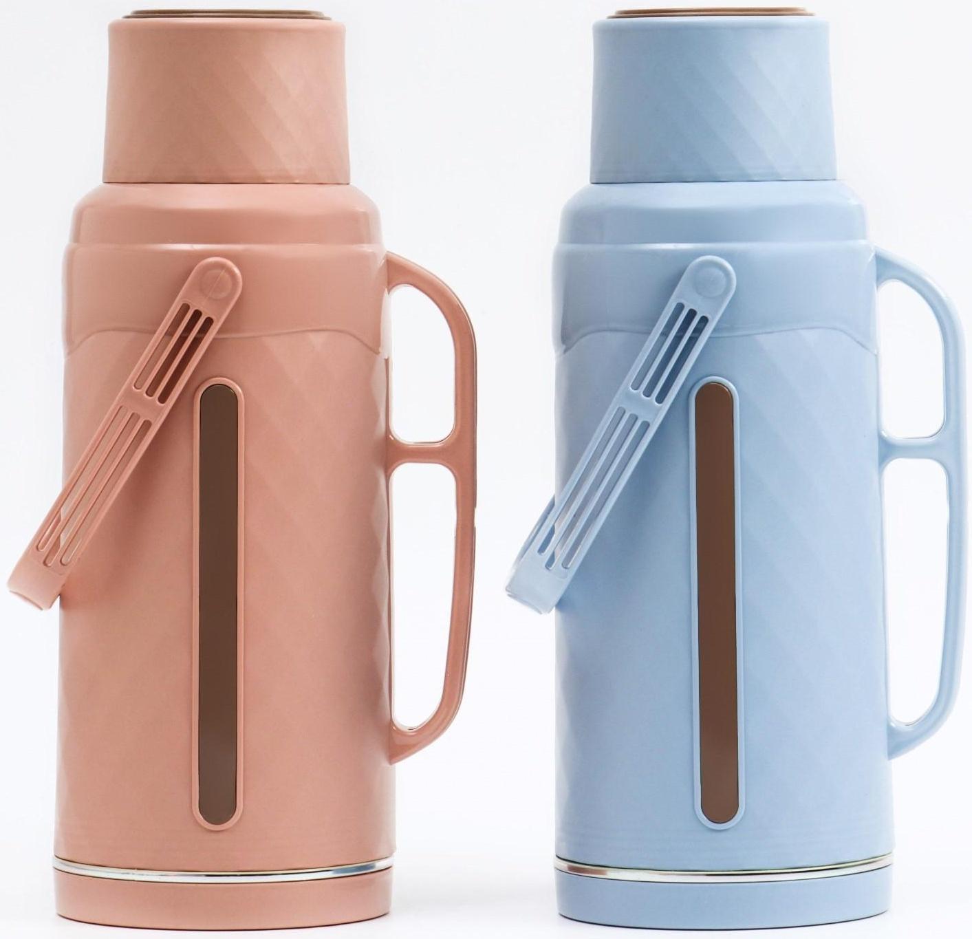 Термос со стеклянной колбой, 3.2 л, сохраняет тепло 36 ч , микс