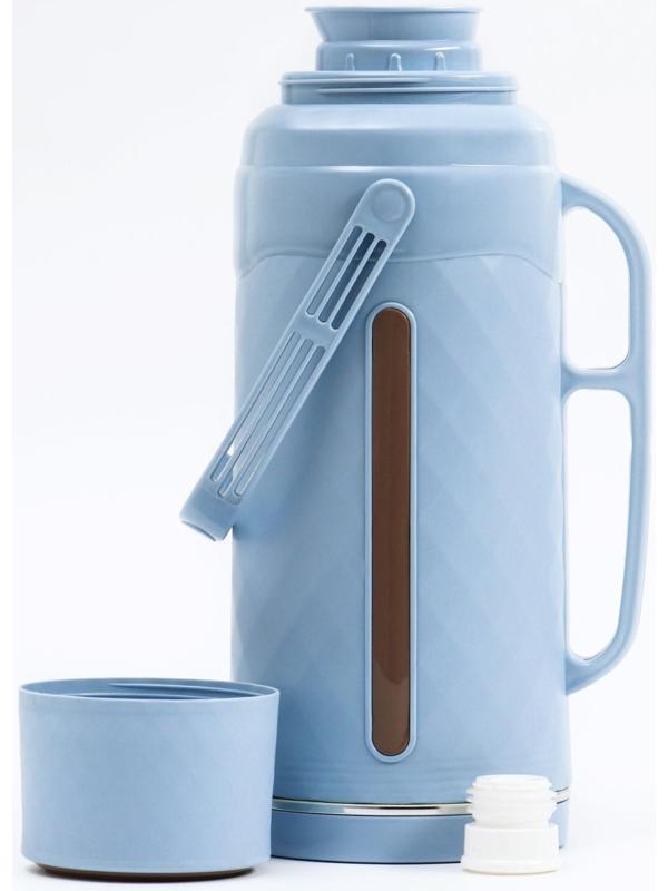 Термос со стеклянной колбой, 3.2 л, сохраняет тепло 36 ч , микс