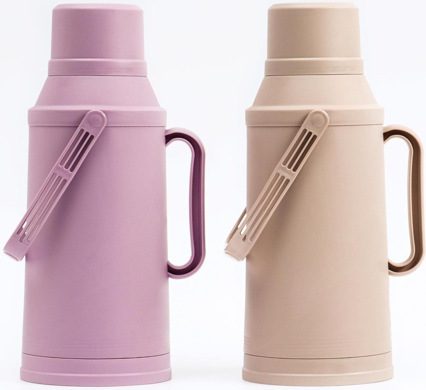 Термос со стеклянной колбой, 3.2 л, сохраняет тепло 36 ч, микс