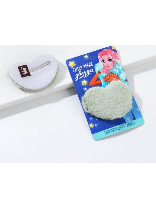 Заколка для волос «Самая яркая звезда», 1 шт., 6,5 х 5 см.