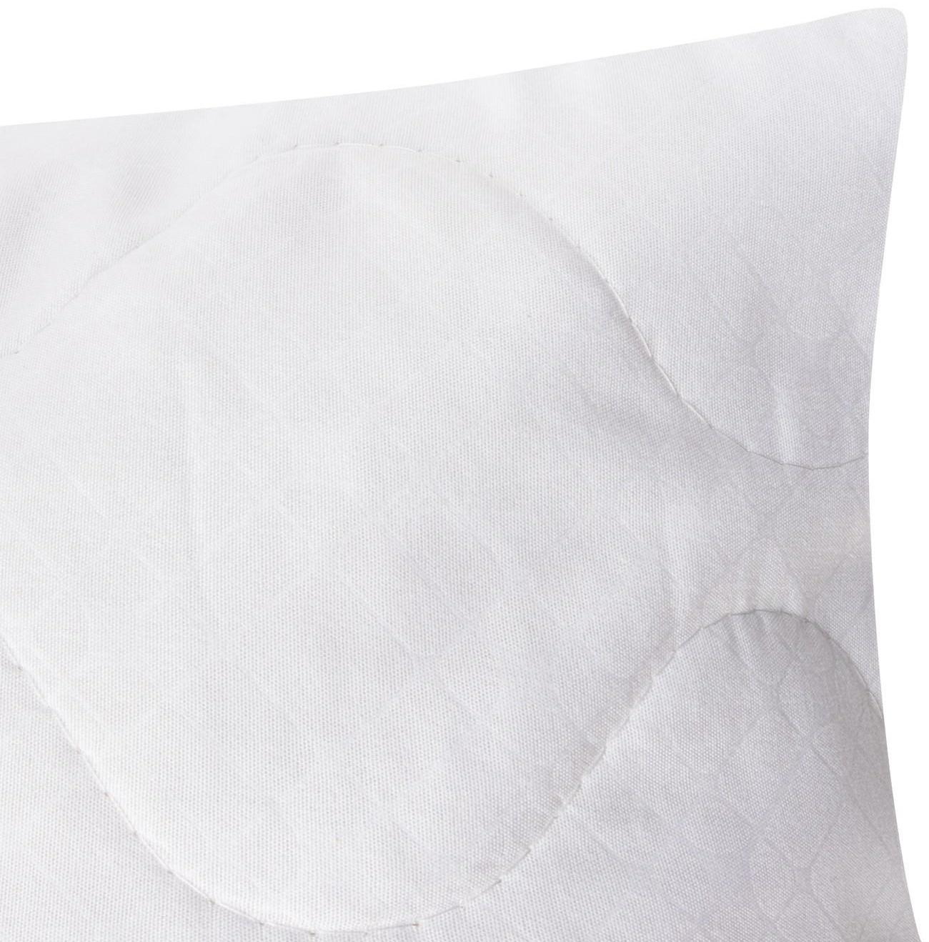 Наволочка Экономь и Я 70*70 см стёганая на молнии для подушки, 100% п/э