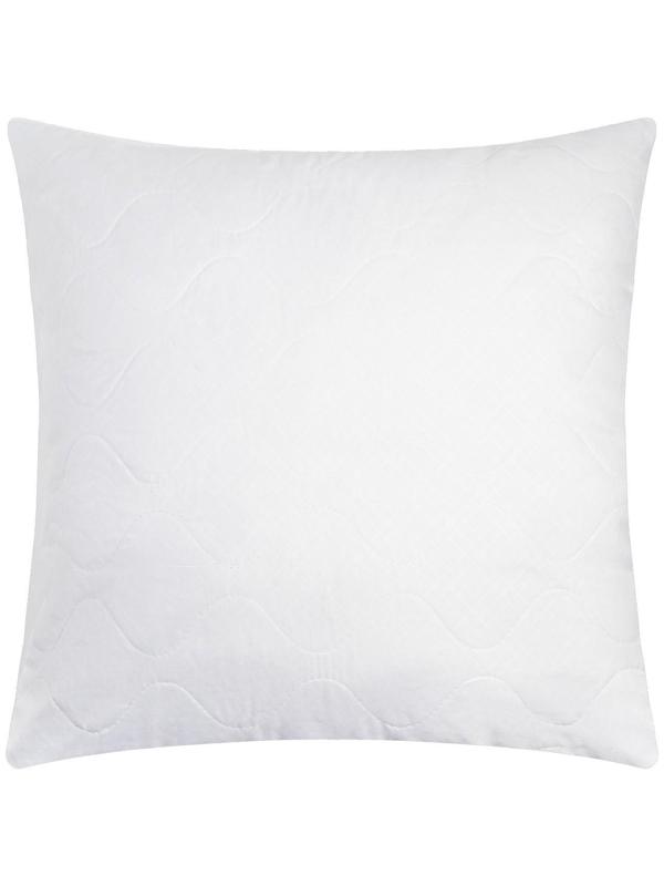 Наволочка Экономь и Я 70*70 см стёганая на молнии для подушки, 100% п/э