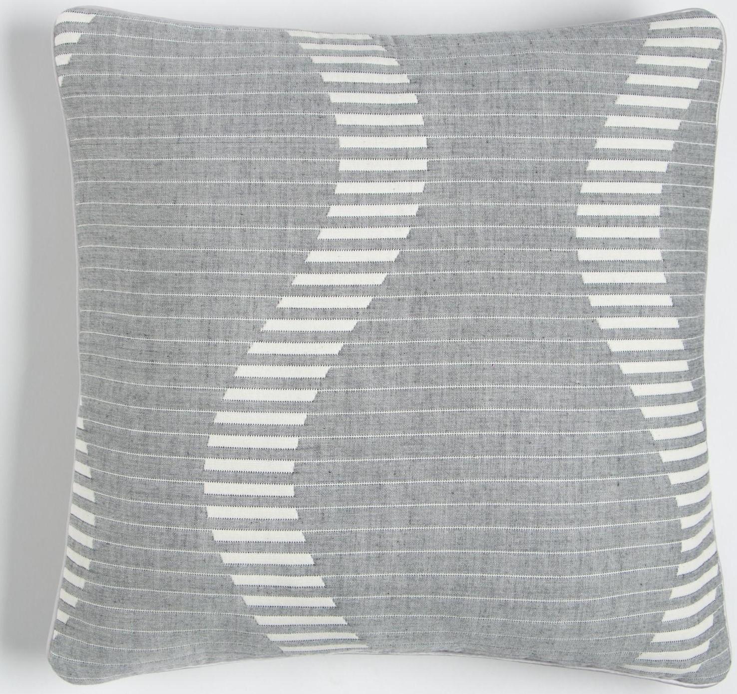 Наволочка декоративная Этель «Волны» цвет серый 40х40 см, 100% хлопок