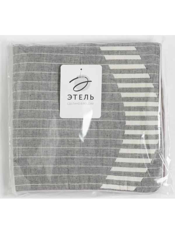 Наволочка декоративная Этель «Волны» цвет серый 40х40 см, 100% хлопок