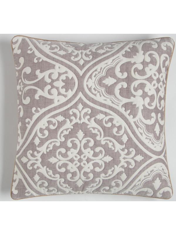 Наволочка декоративная Этель «Орнамент» цвет серый, 40х40 см, 100% хлопок