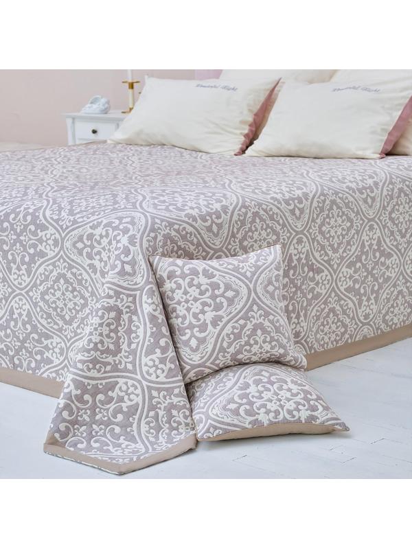 Наволочка декоративная Этель «Орнамент» цвет серый, 40х40 см, 100% хлопок