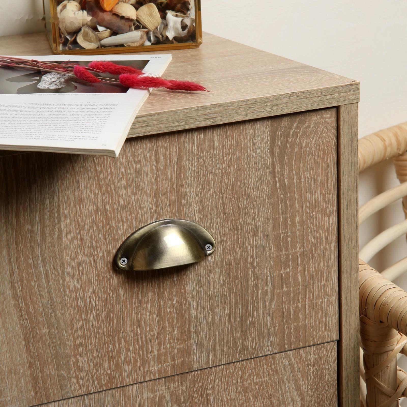 Ручка CAPPIO м/о 65 мм, цвет бронза, 1 шт