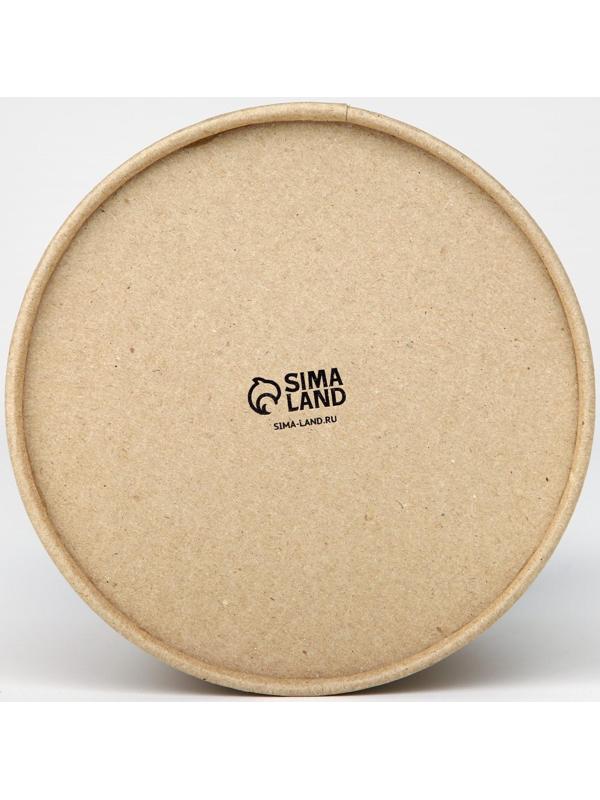 Шляпная коробка из крафта «Beautiful», 15 х 15 см