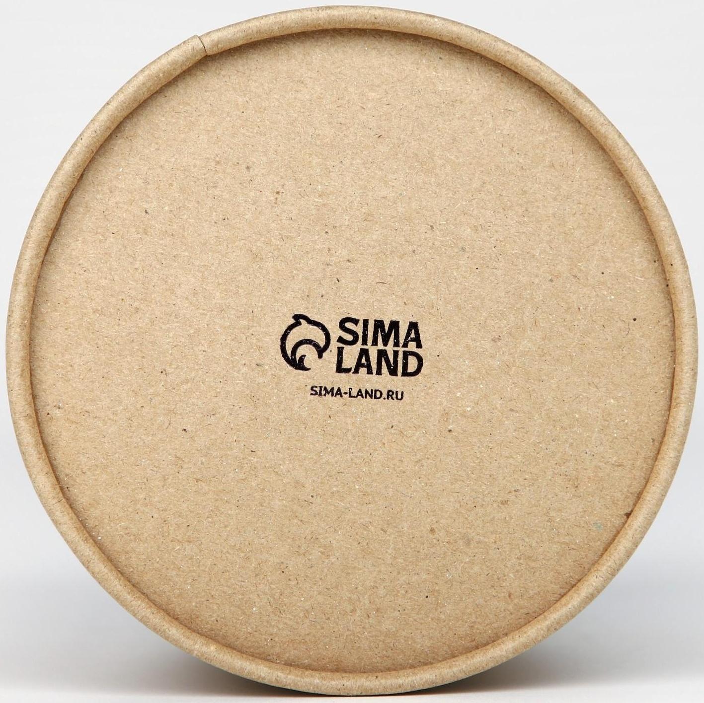 Шляпная коробка из крафта «Beautiful», 12 х 12 см