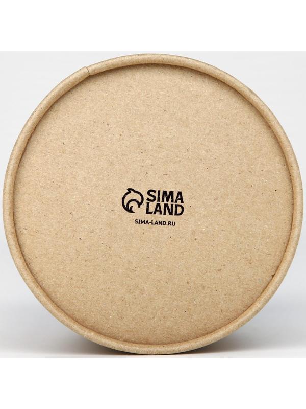 Шляпная коробка из крафта «Beautiful», 12 х 12 см