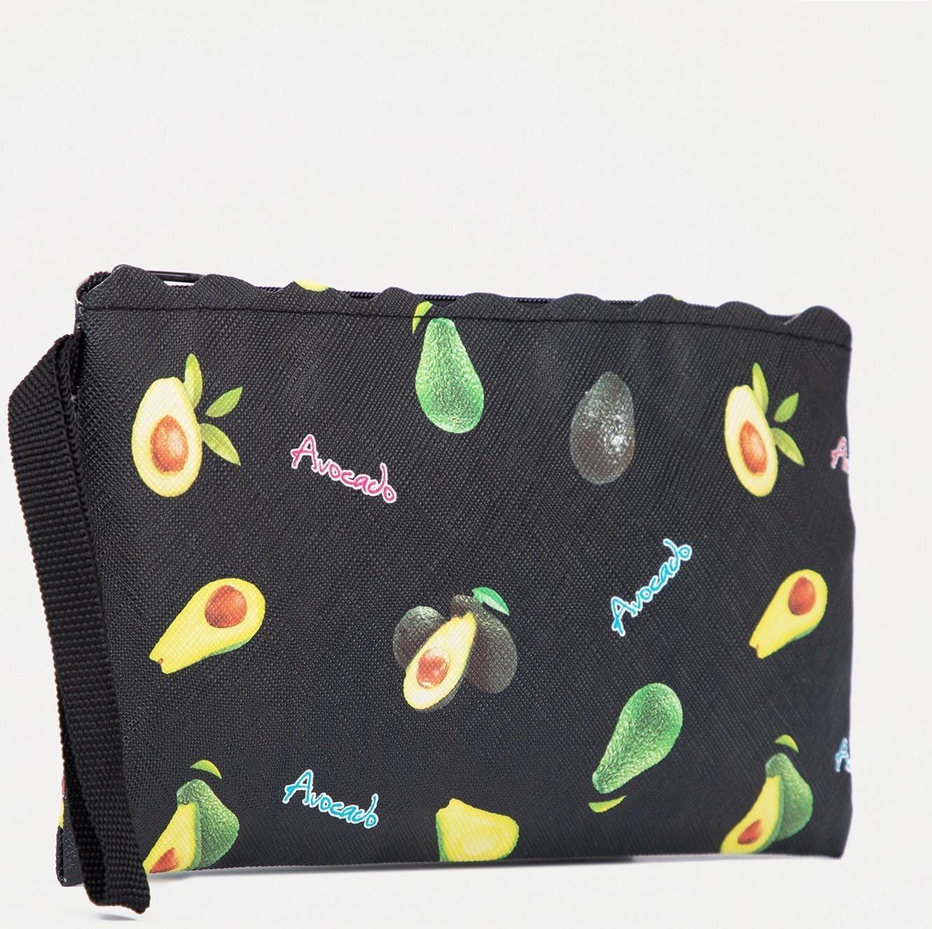 Косметичка на молнии, цвет чёрный