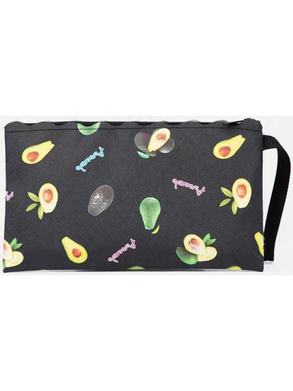 Косметичка на молнии, цвет чёрный