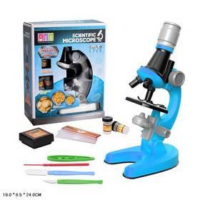Н1013А Набор для опытов с микроскопом детский Scientific microscope. 19х8.5х24 см. (24/48)1013