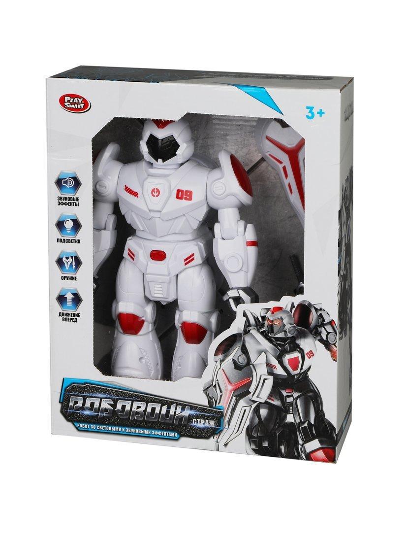 Робот электрифицированный, свет, звук, в комплекте щит, меч, элементы питания
АА*3шт не входят, коробка, в ассортименте
