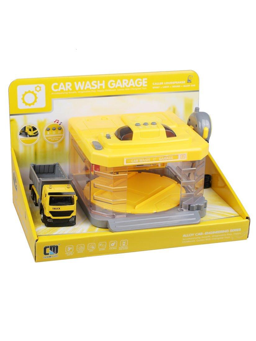 Игр.набор Автомойка, в комплекте: предметов 2шт., машина металл., откр.двери,
эл.пит.АА*3шт.не вх.в комплект, коробка, в ассортименте