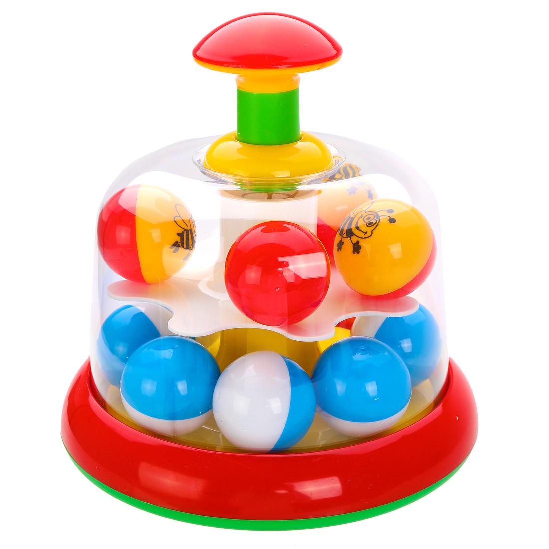 Юла карусель с шариками, пакет