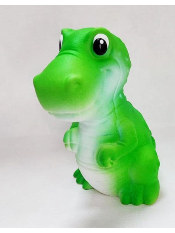 ПВХ Дракоша салатовый (белое брюшко). 10см