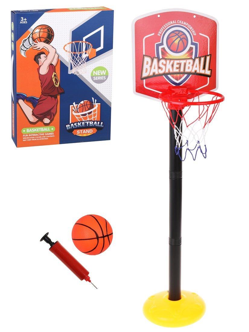 Наборы для игры в баскетбол щит с кольцом, мяч ф11, насос с иглой