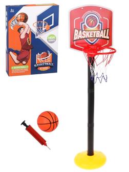 Наборы для игры в баскетбол щит с кольцом, мяч ф11, насос с иглой