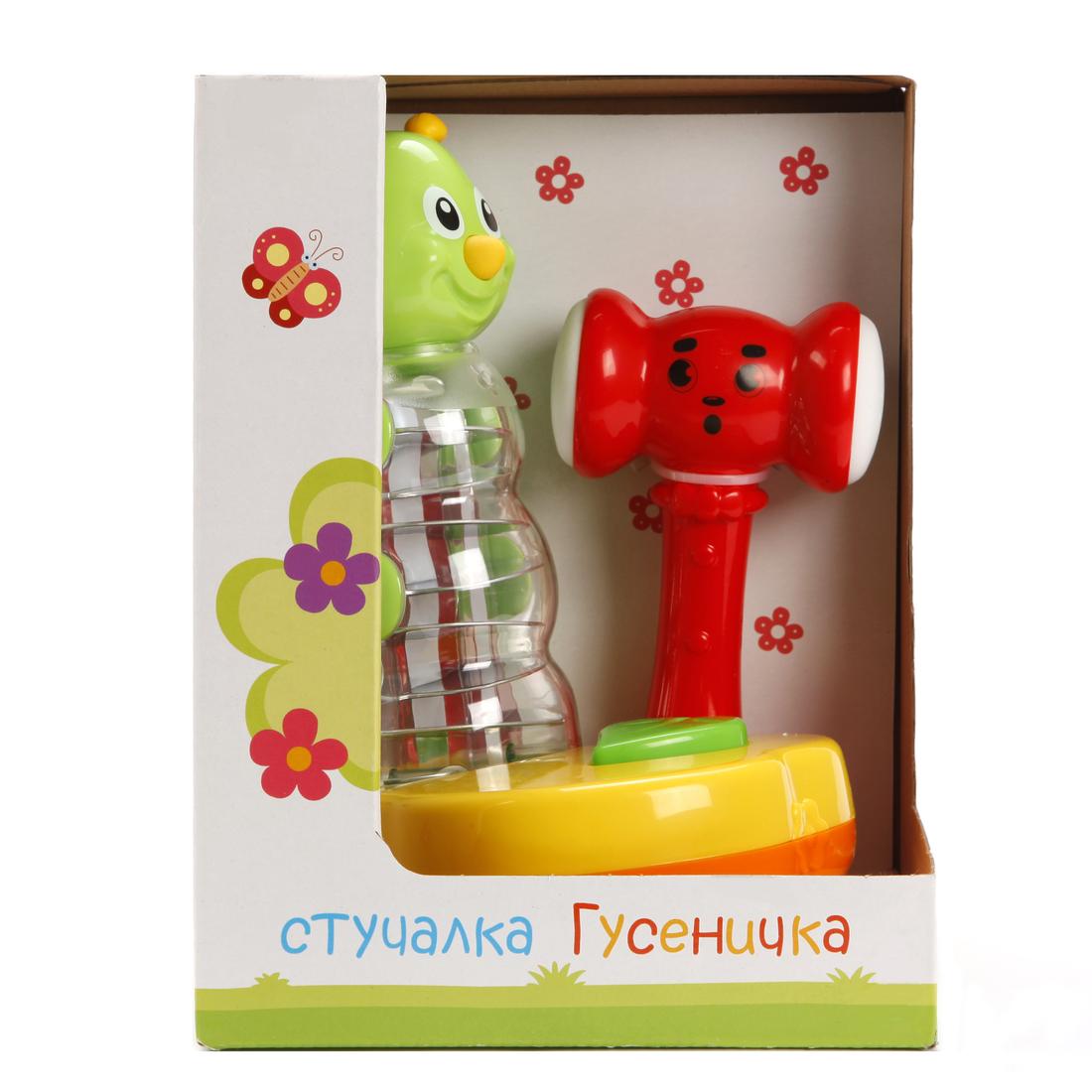 Стучалка Гусеничка
