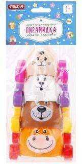 Пирамидка Зверята-акробаты