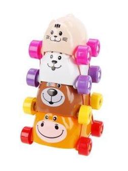 Пирамидка Зверята-акробаты