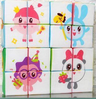 Мякиши собери кубики Малышарики