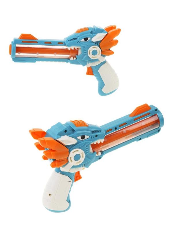 Бластер со световыми и звуковыми эффектами, эл.пит.АА*3шт.не вх.в комплект,
пакет, в ассортименте