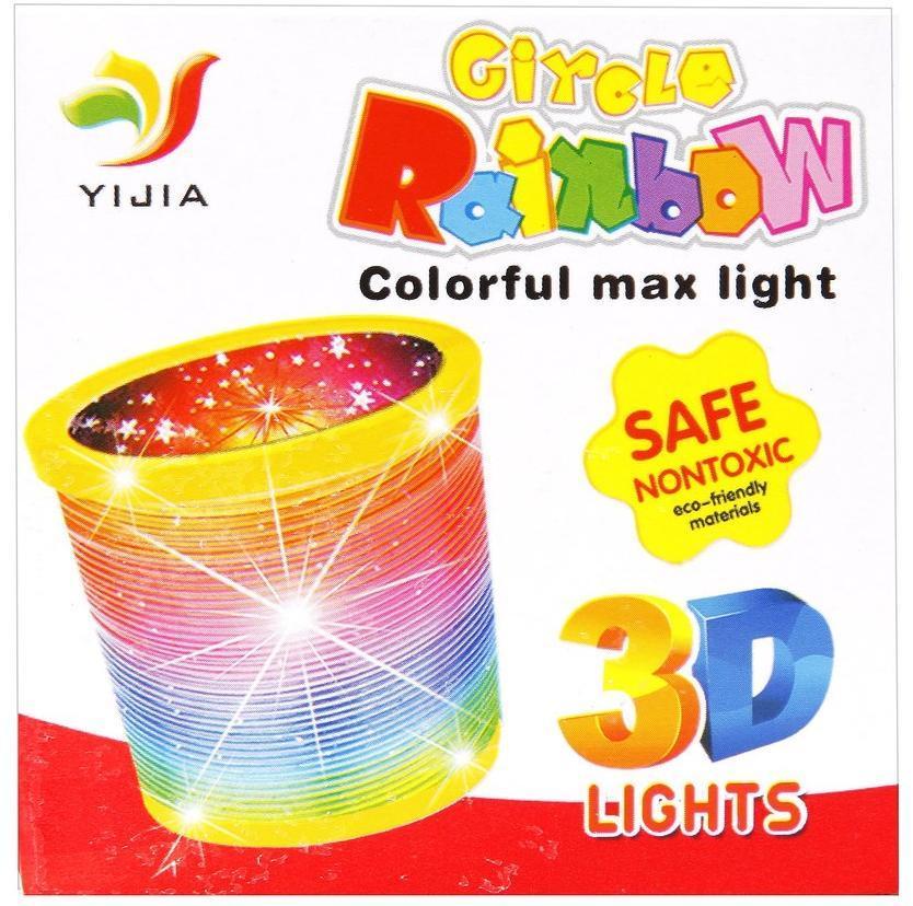 Игра-слик Летняя радуга, 6,5*5,5 см, с блестками, коробка