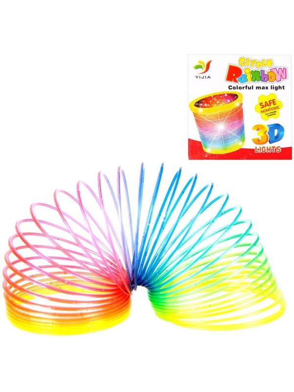 Игра-слик Летняя радуга, 6,5*5,5 см, с блестками, коробка