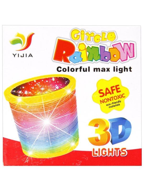 Игра-слик Летняя радуга, 6,5*5,5 см, с блестками, коробка