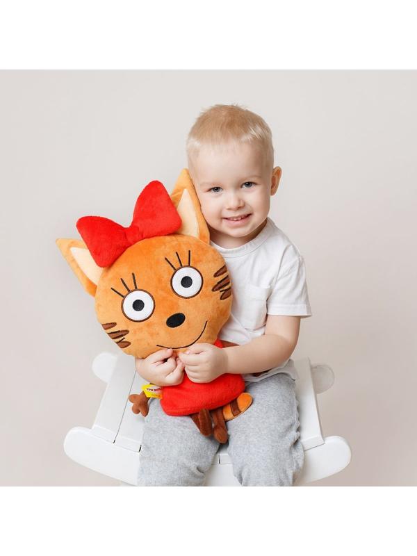 Подушка Три Кота Карамелька