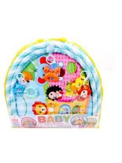 Коврик развивающий Зоосадик 72*62см, дуги, игрушки, пакет