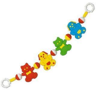 Погремушка подвеска на коляску Домашние любимцы