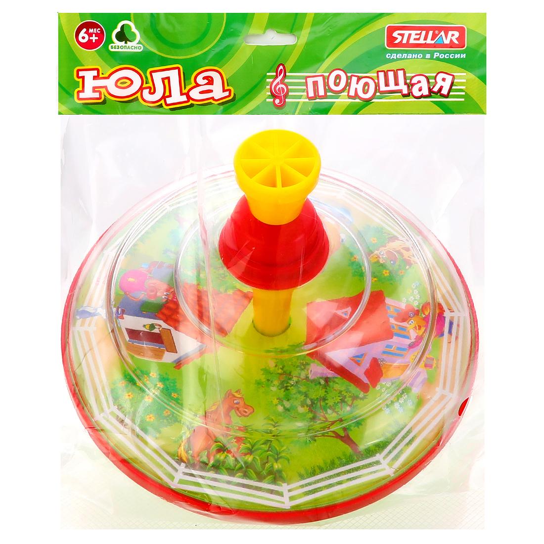 Юла Домик в деревне 14 см