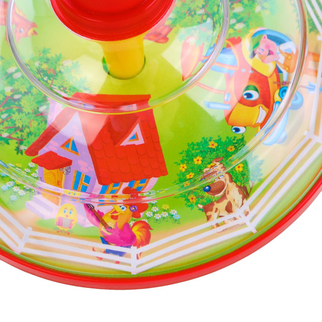 Юла Домик в деревне 14 см