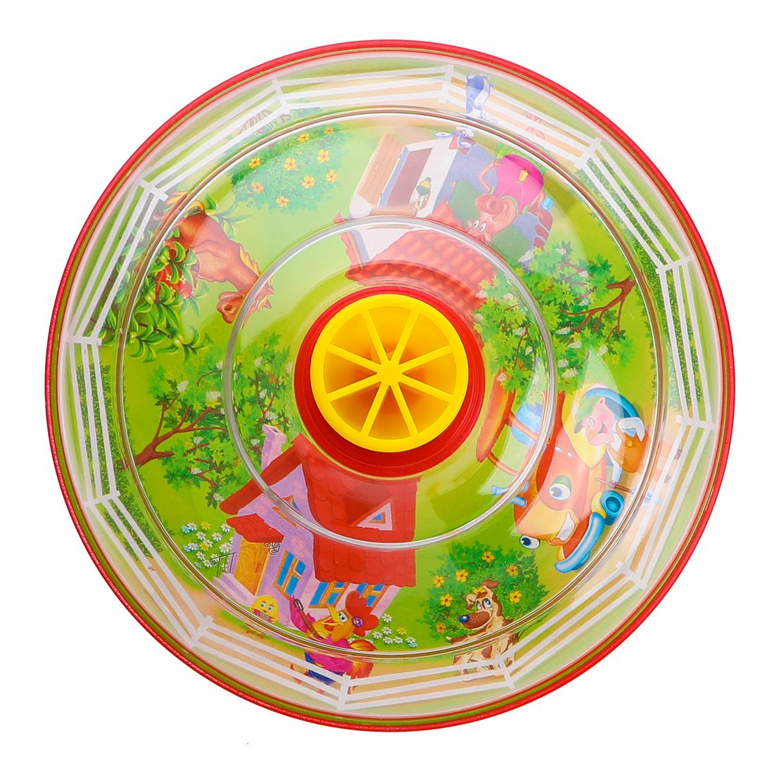 Юла Домик в деревне 14 см