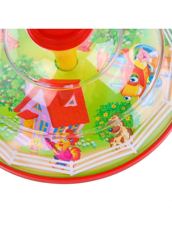 Юла Домик в деревне 14 см