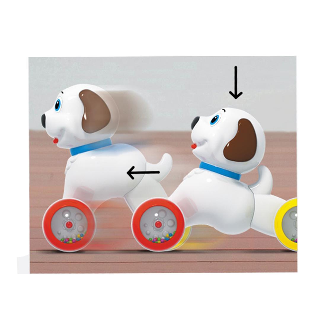 Игрушка-покатушка Собачка