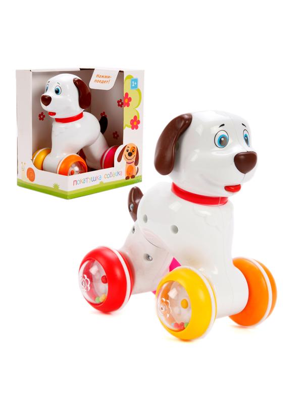 Игрушка-покатушка Собачка