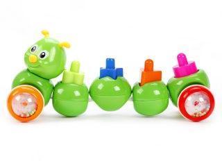 Каталка-сортер Гусеничка