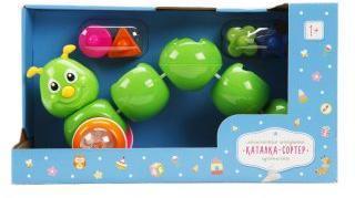 Каталка-сортер Гусеничка