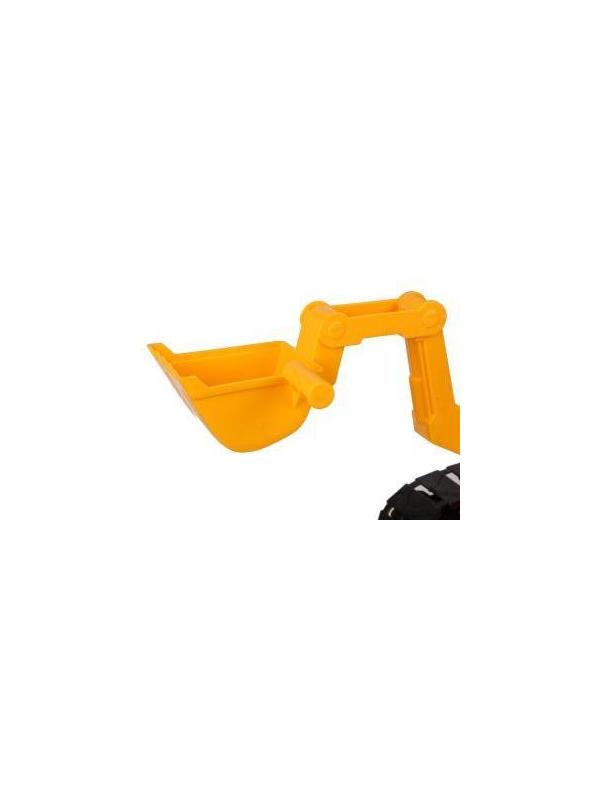 Трактор Байкал с грейдером и ковшом