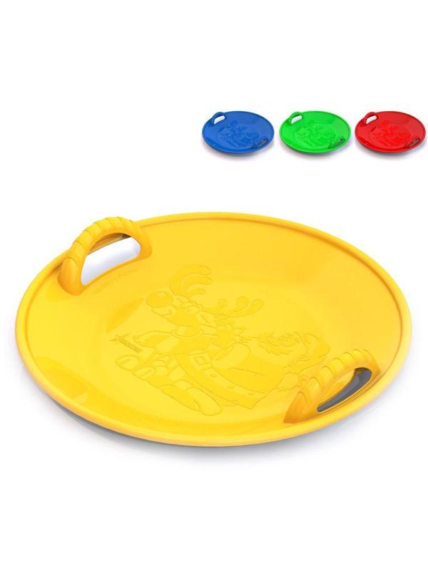 Санки-ледянки круглые 58 см в ассортименте