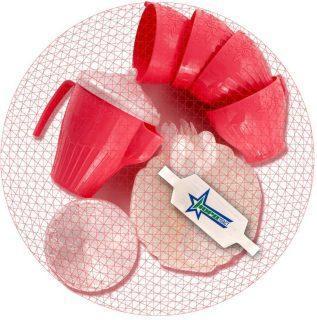 Набор посуды Чайный сервиз Волшебная Хозяюшка, 24 пред.