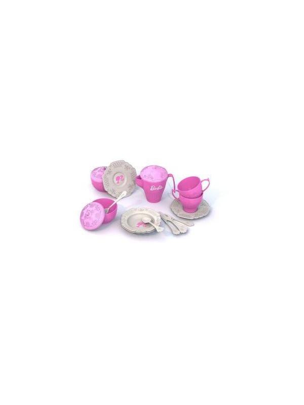 Набор чайной посудки Барби, 18 предметов в пакете