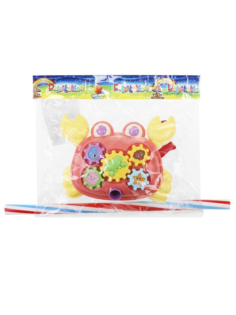 Каталка с ручкой Краб, в ассорт., пакет