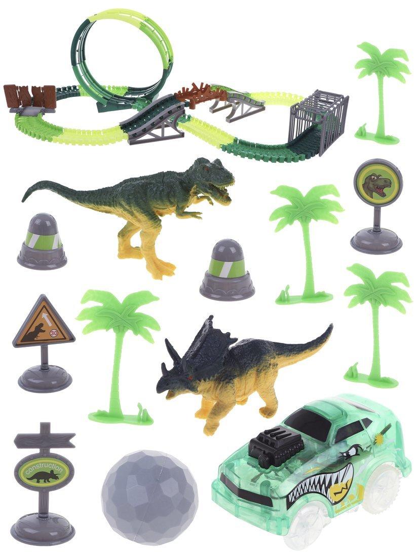 Игровой набор Автотрек, в комплекте: деталей-предметов 175шт., машина,
элементы питания ААА*2шт. не входят в комплект, коробка